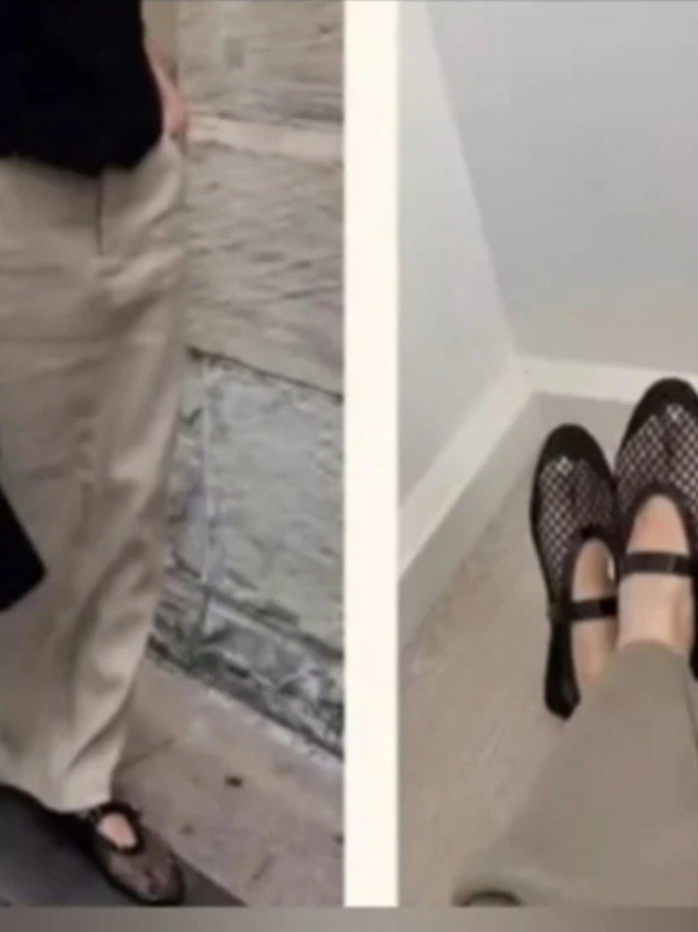 a new day Black Mesh Mary Jane Flats with Buckle - Picture 4 of 10